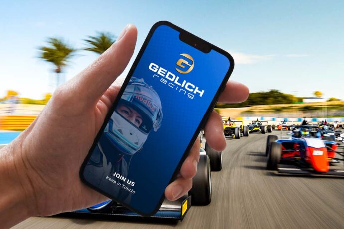 The GEDLICH Racing App – simply stay in touch!
